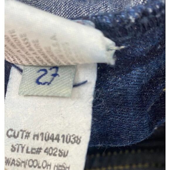 Hudson Jeans Cut H10441038 Style 402SU Blue Straight Leg USA - Size 27 - Picture 10 of 12